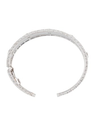 Mario Buccellati 18K Diamond Cuff Bracelet