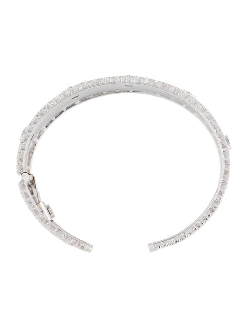 Mario Buccellati 18K Diamond Cuff Bracelet