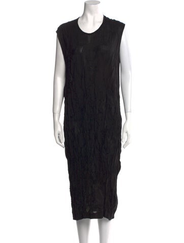 Boboutic Dresses Printed Midi Length Dress M