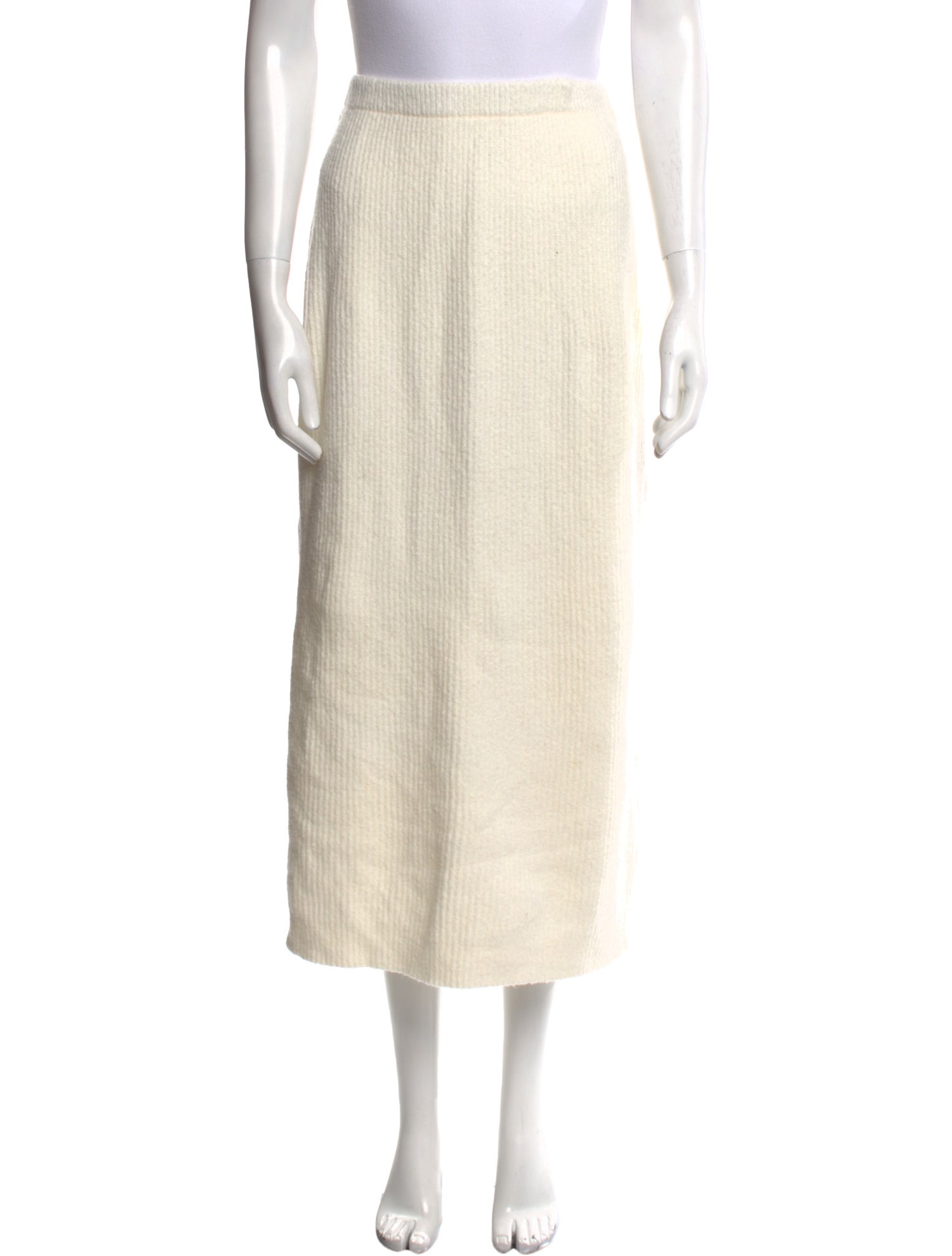 Boboutic Cashmere Midi Length Skirt