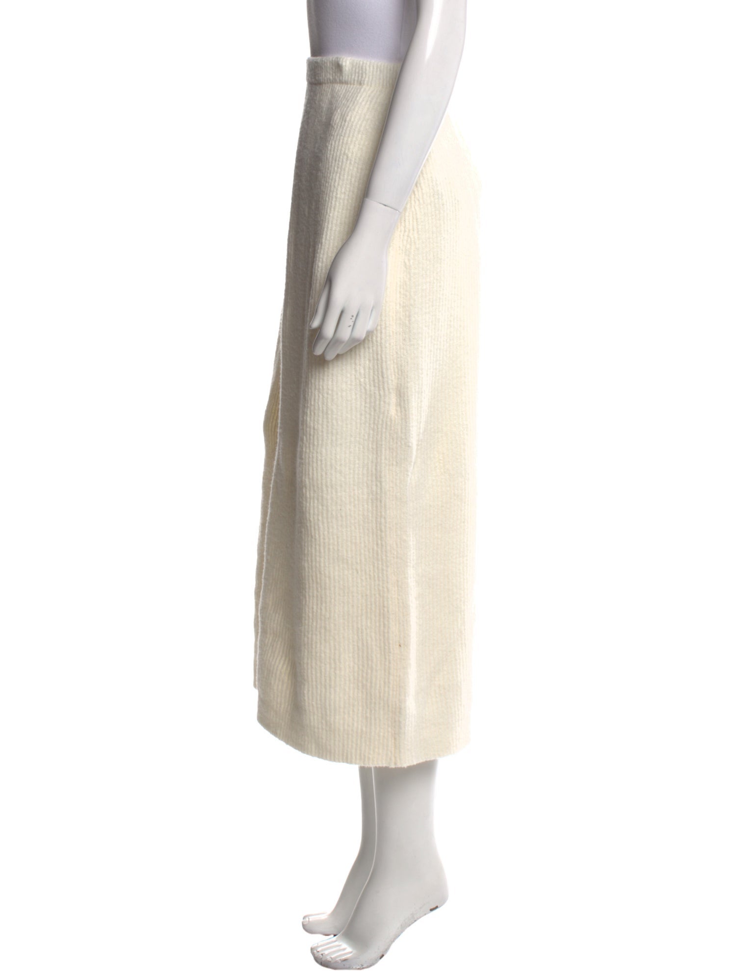 Boboutic Cashmere Midi Length Skirt