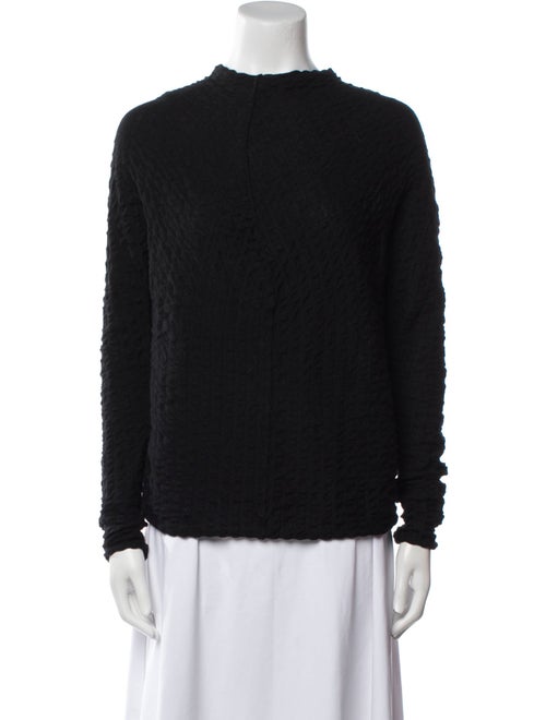 Boboutic Wool Mock Neck Sweatshirt