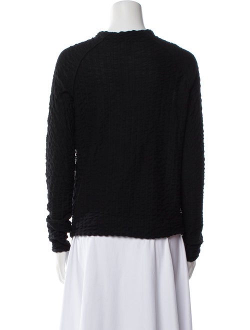 Boboutic Wool Mock Neck Sweatshirt