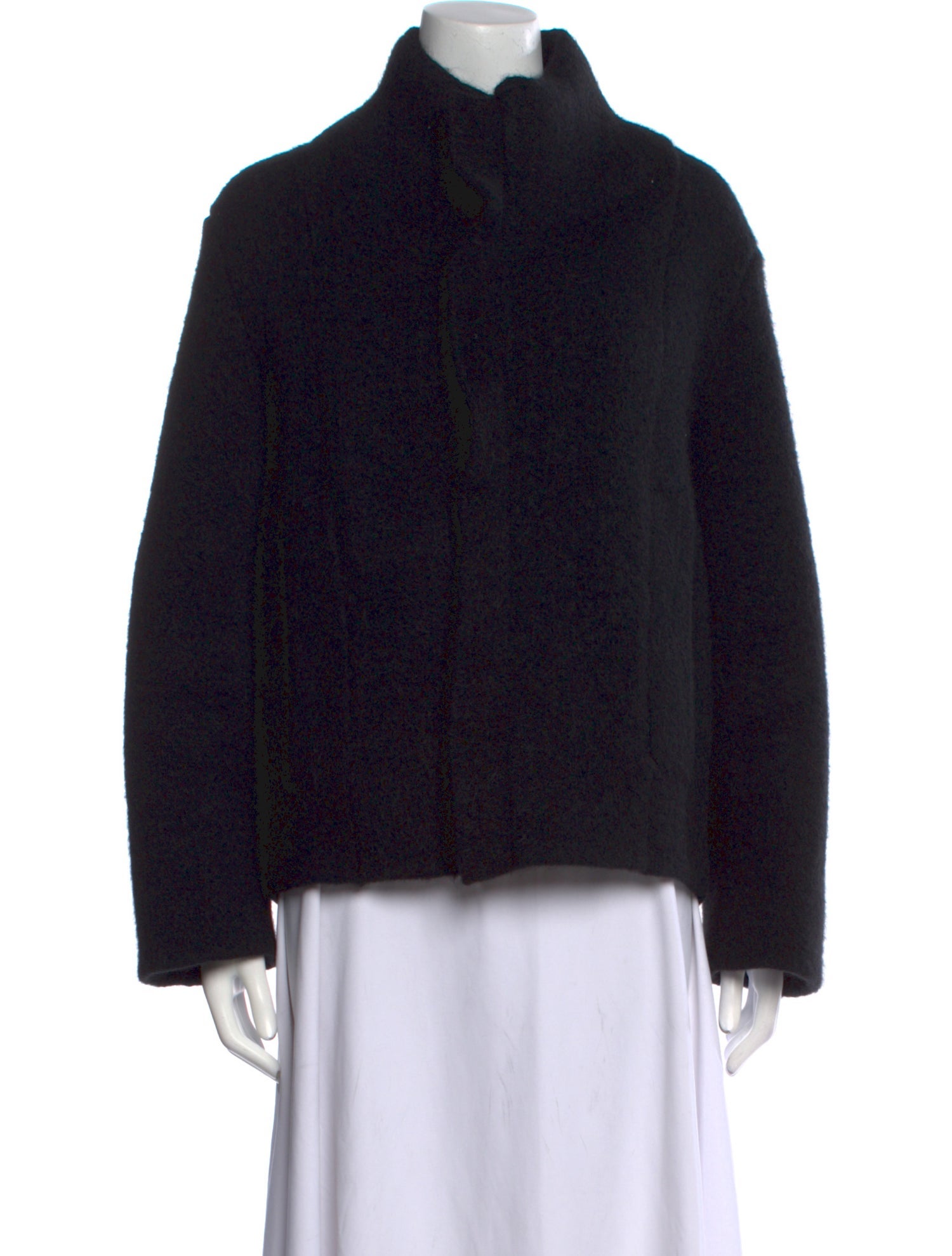 Boboutic Wool Faux Fur Jacket