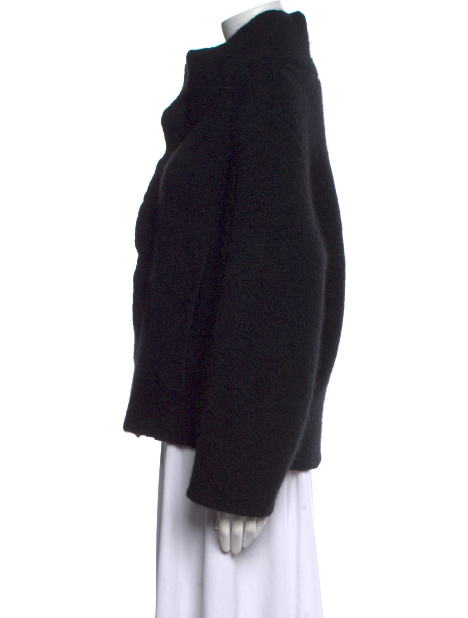 Boboutic Wool Faux Fur Jacket