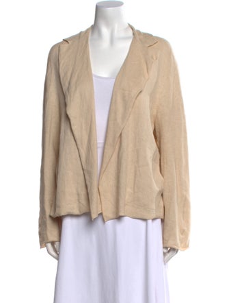 Boboutic Silk Open Front Sweater