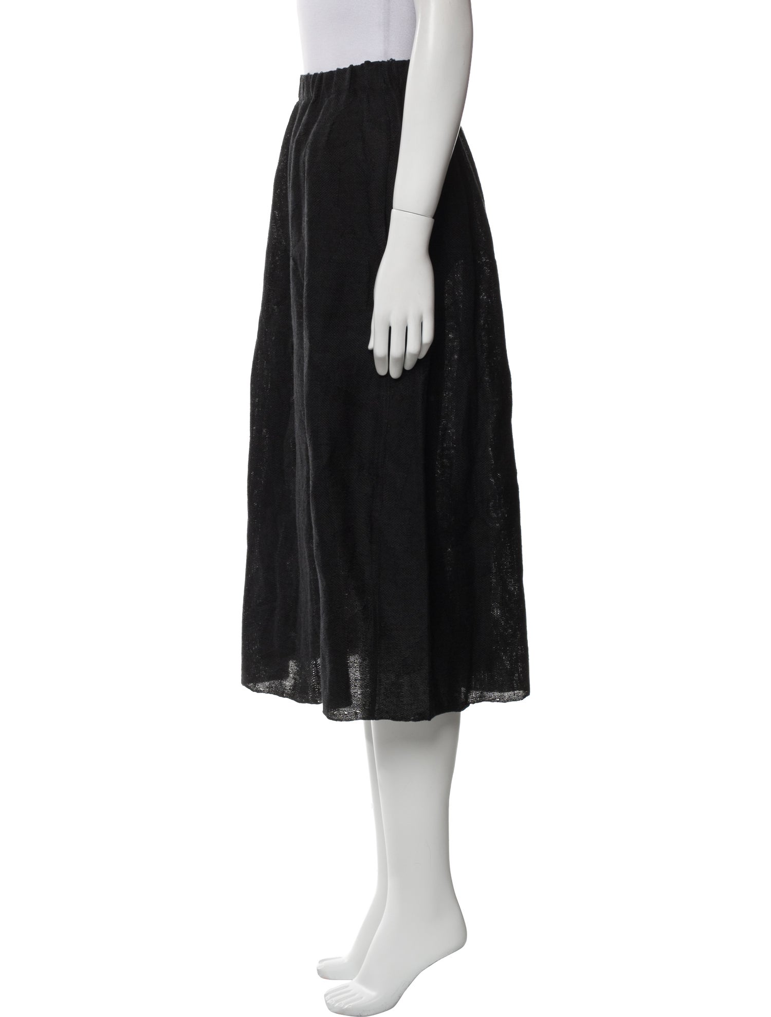 Boboutic Linen Midi Length Skirt