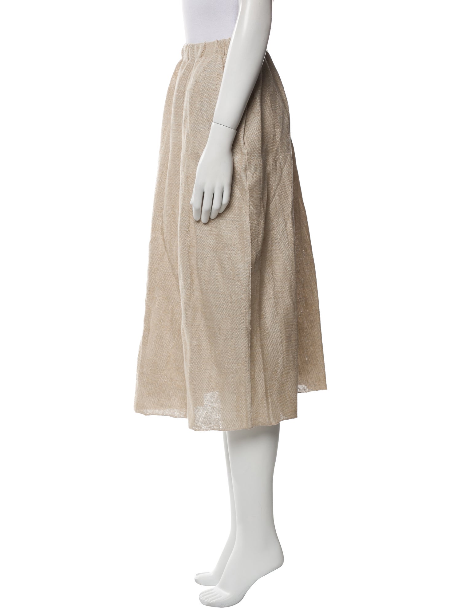 Boboutic Linen Midi Length Skirt
