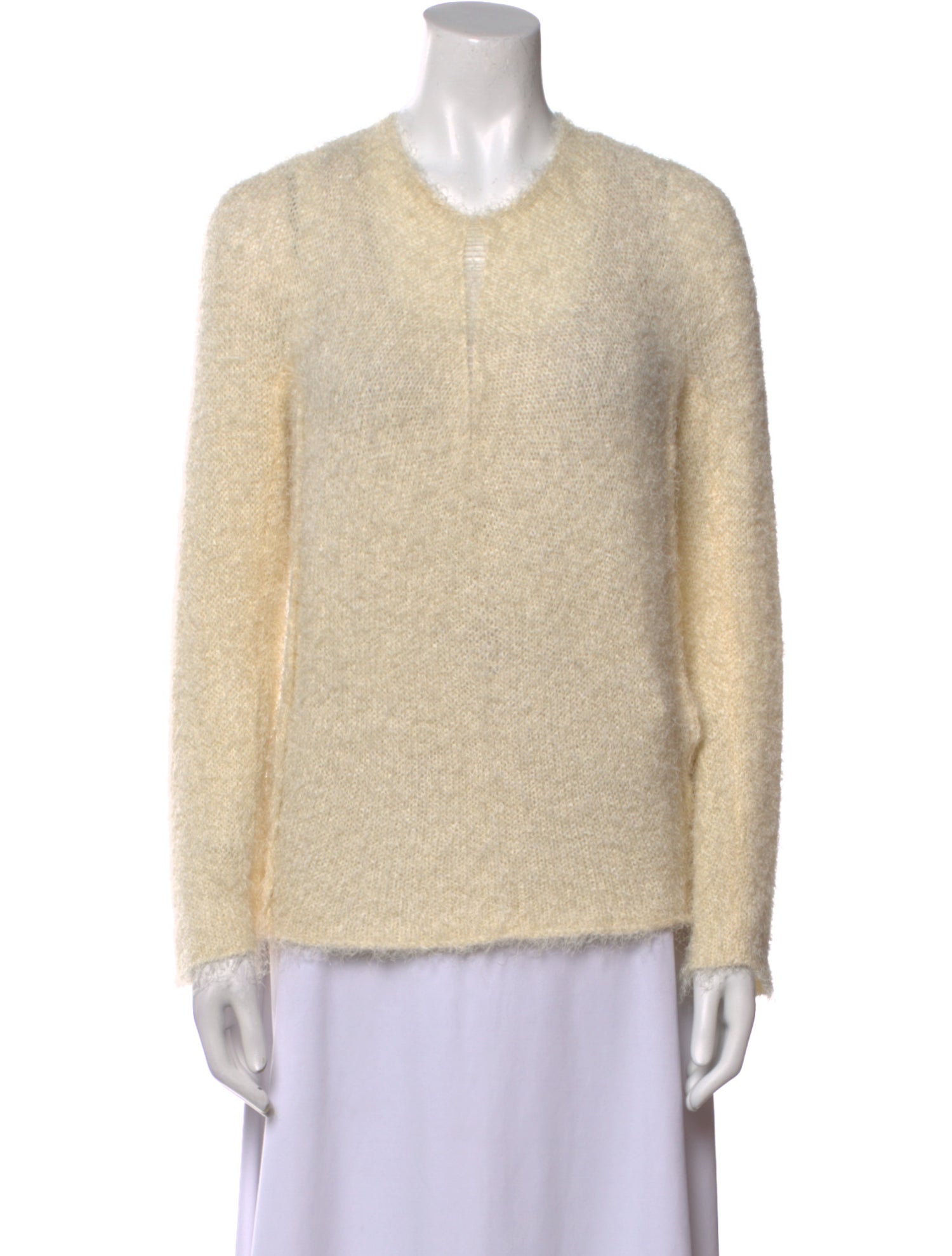 Boboutic Silk Crew Neck Sweater w/ Tags