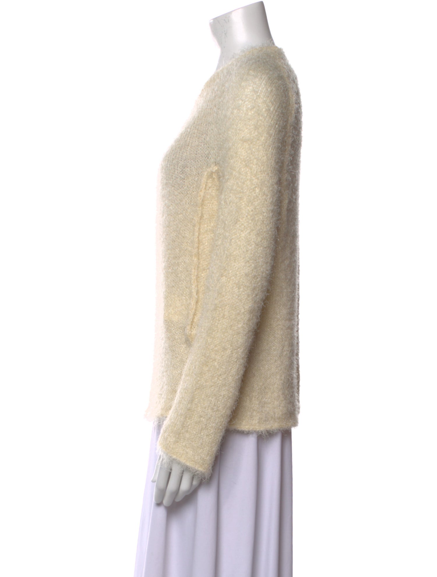 Boboutic Silk Crew Neck Sweater w/ Tags