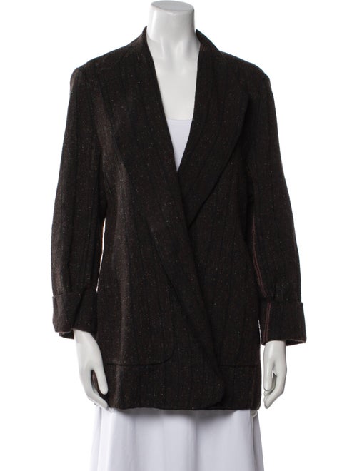 Boboutic Silk Printed Blazer