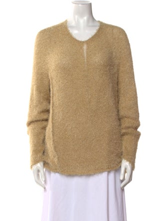 Boboutic Silk Scoop Neck Sweater