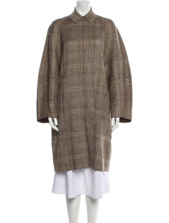 Boboutic Tweed Pattern Coat