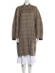 Boboutic Tweed Pattern Coat