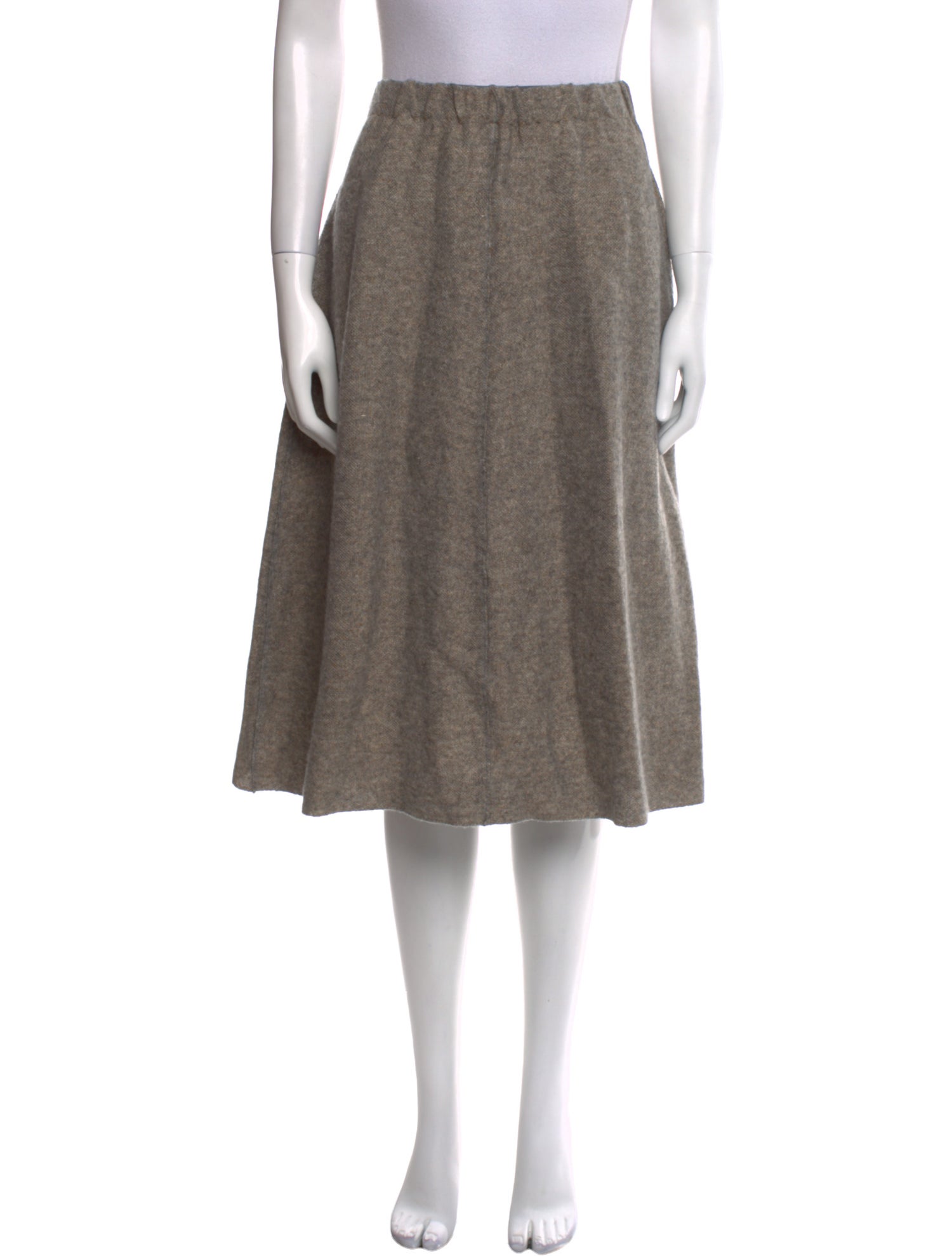 Boboutic Cashmere Knee-Length Skirt