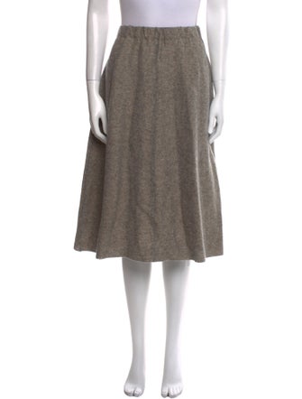 Boboutic Cashmere Knee-Length Skirt