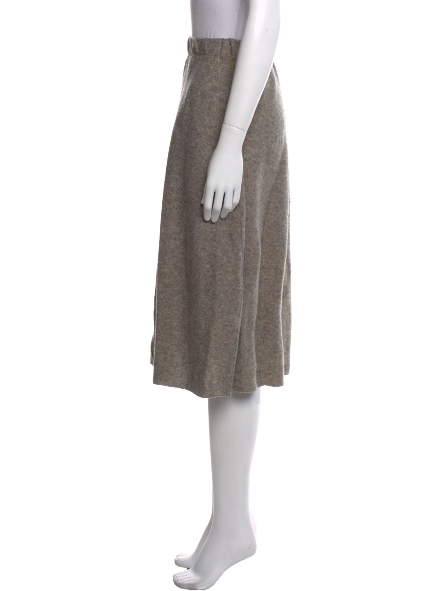Boboutic Cashmere Knee-Length Skirt