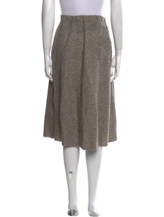 Boboutic Cashmere Knee-Length Skirt