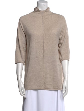 Boboutic Cashmere Mock Neck Sweater