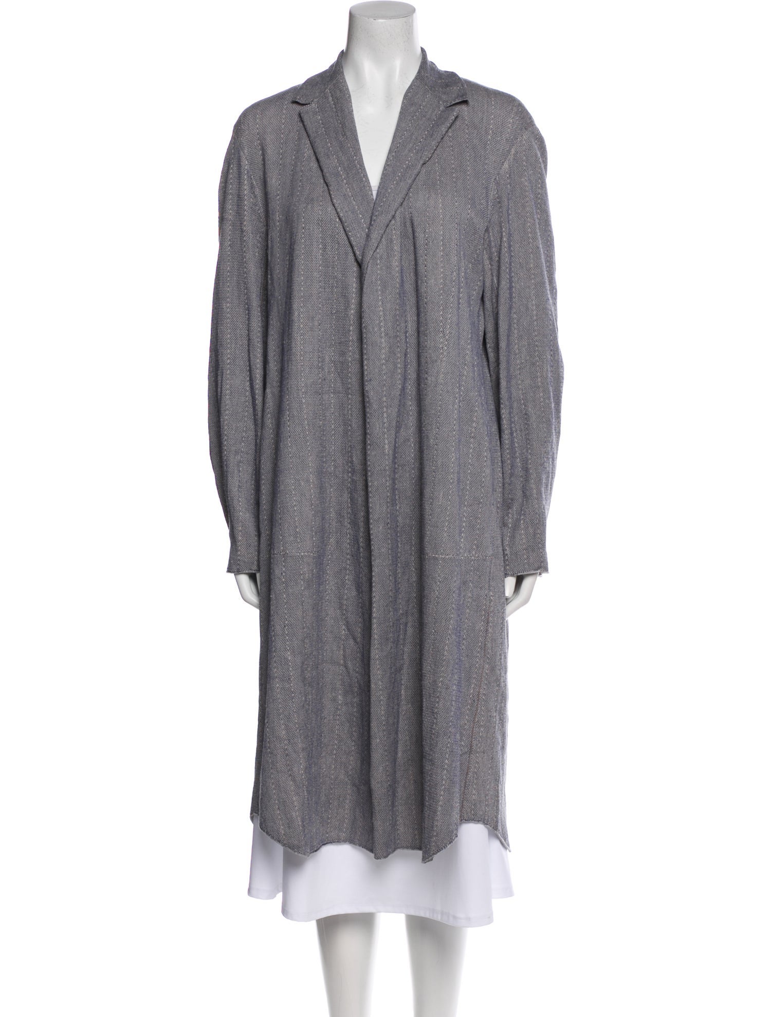 Boboutic Linen Striped Coat
