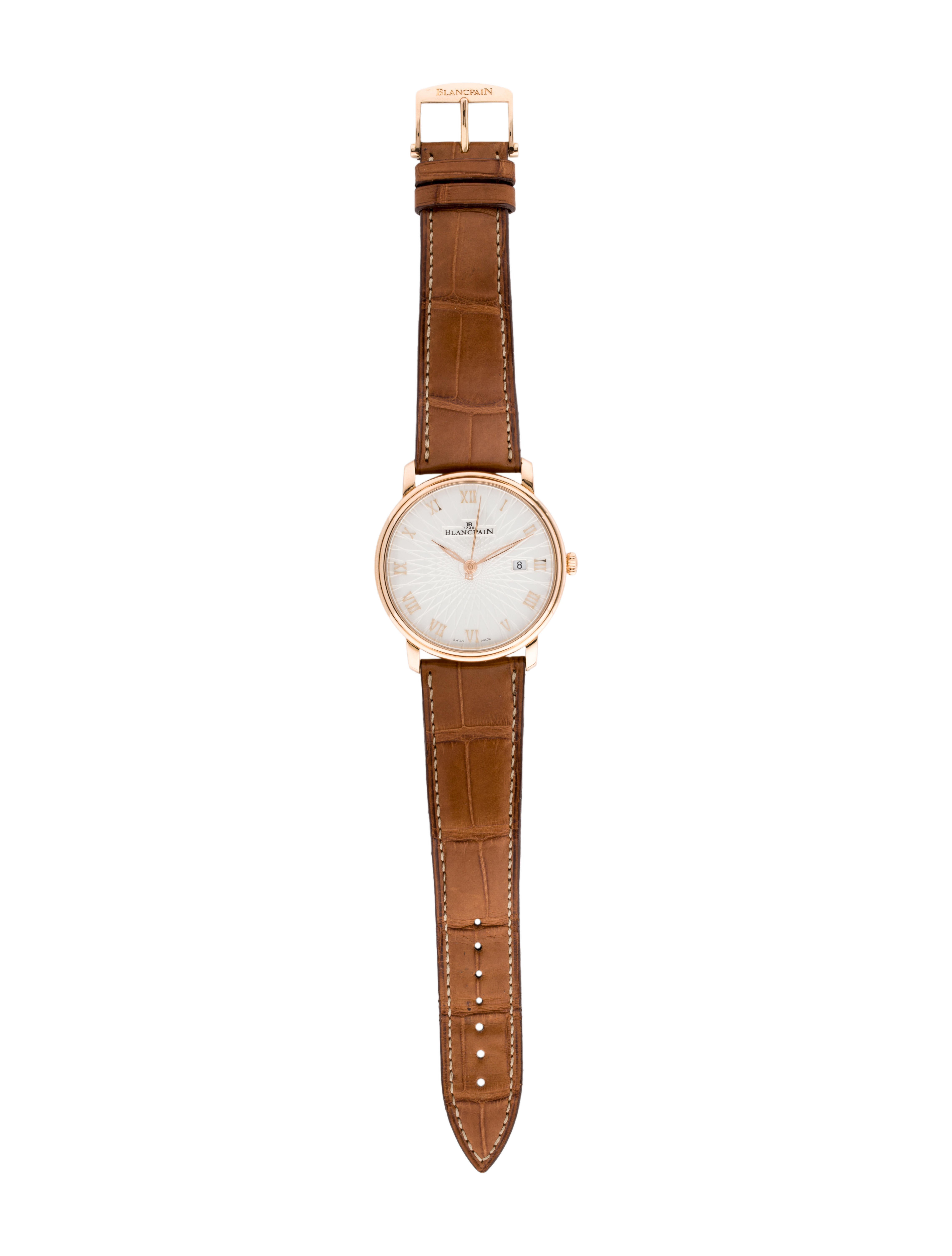 Blancpain Villeret Ultraplate Watch - 6651C-3642-55A | The RealReal