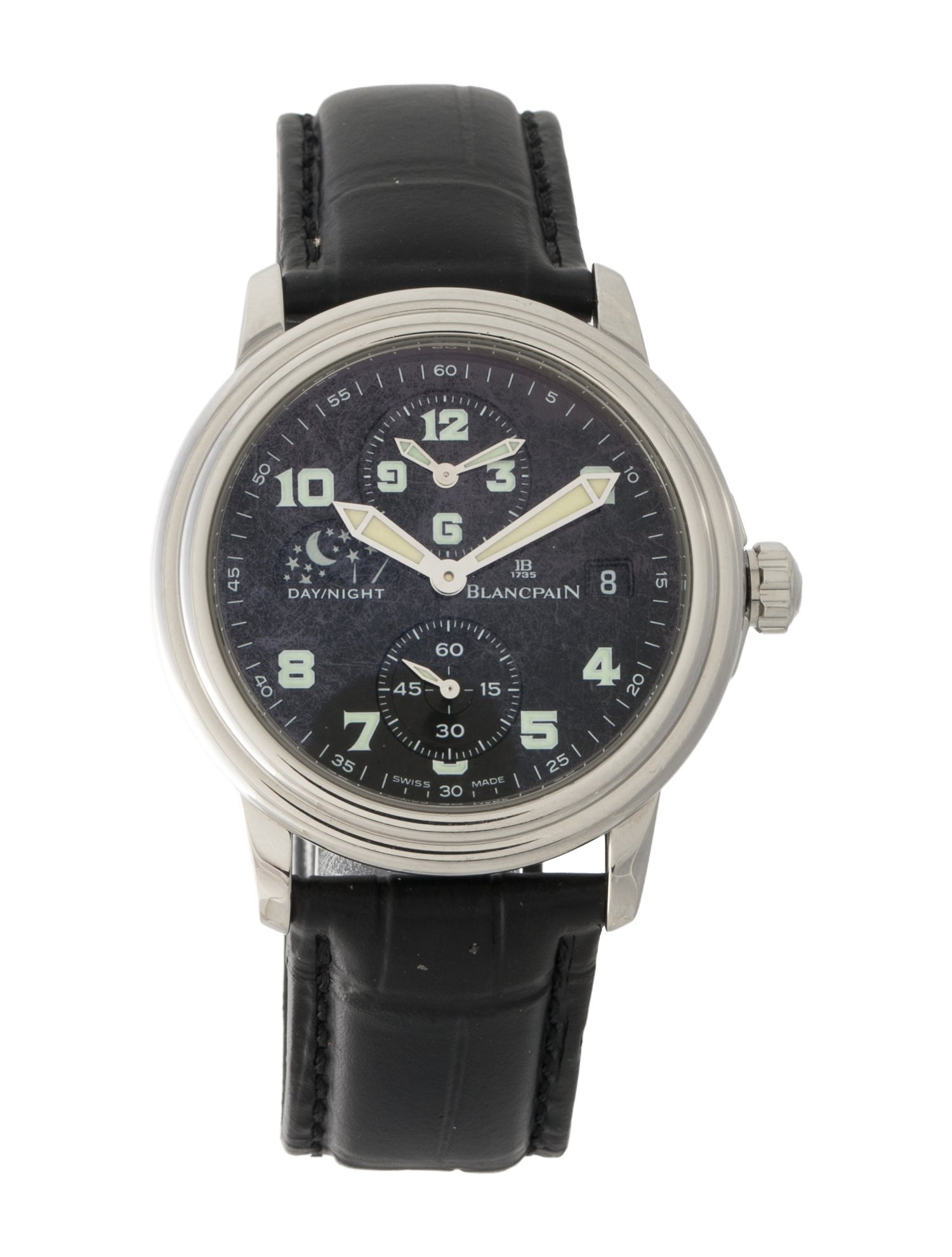 Blancpain Leman Double Time Zone Watch