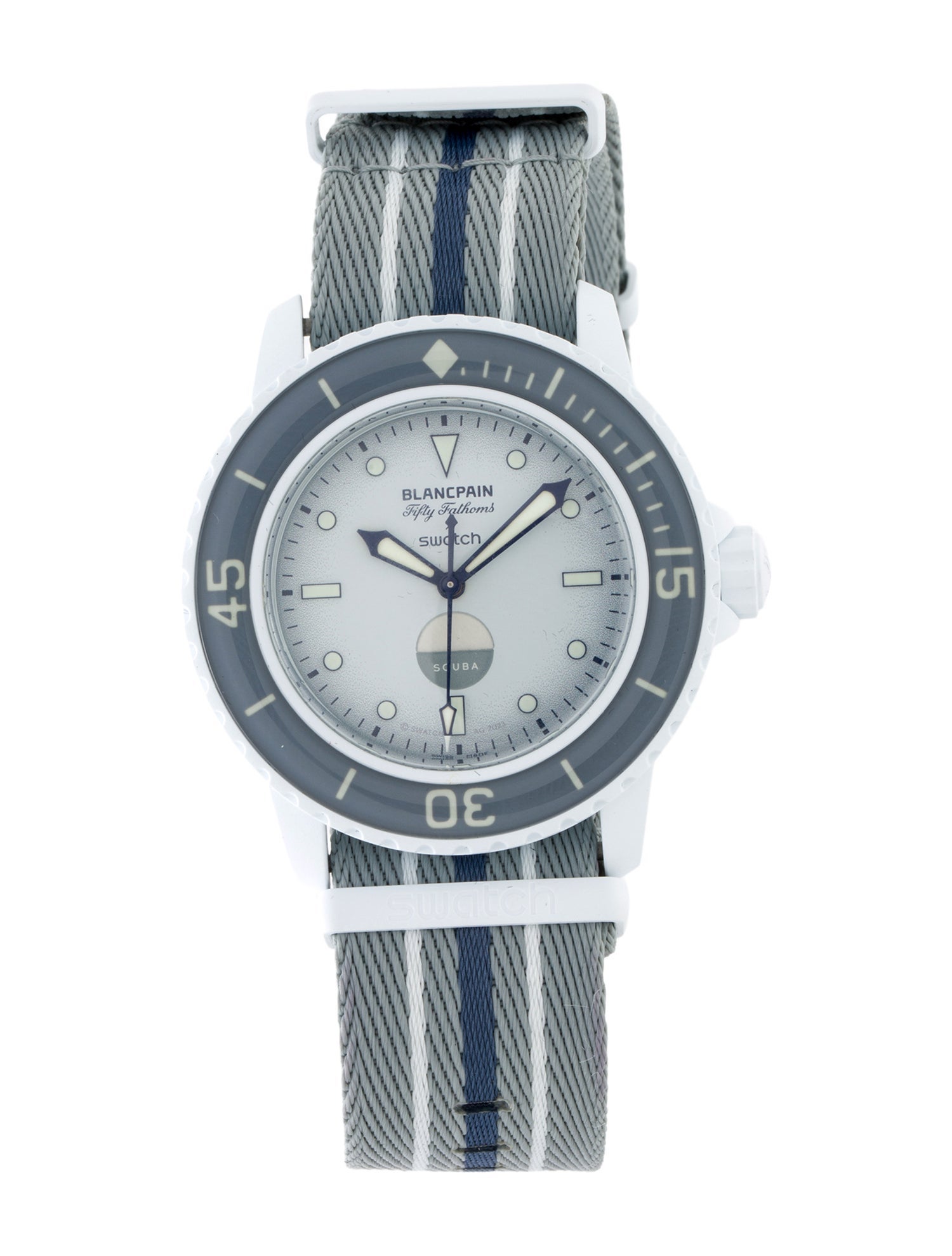 Blancpain "Antarctic Ocean" Bioceramic Scuba Fifty Fathoms Watch