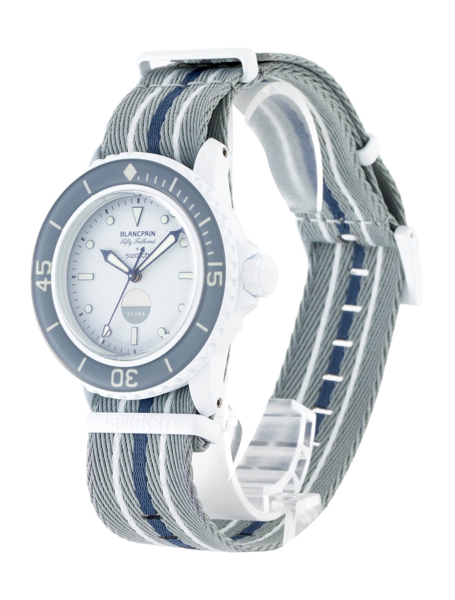 Blancpain "Antarctic Ocean" Bioceramic Scuba Fifty Fathoms Watch