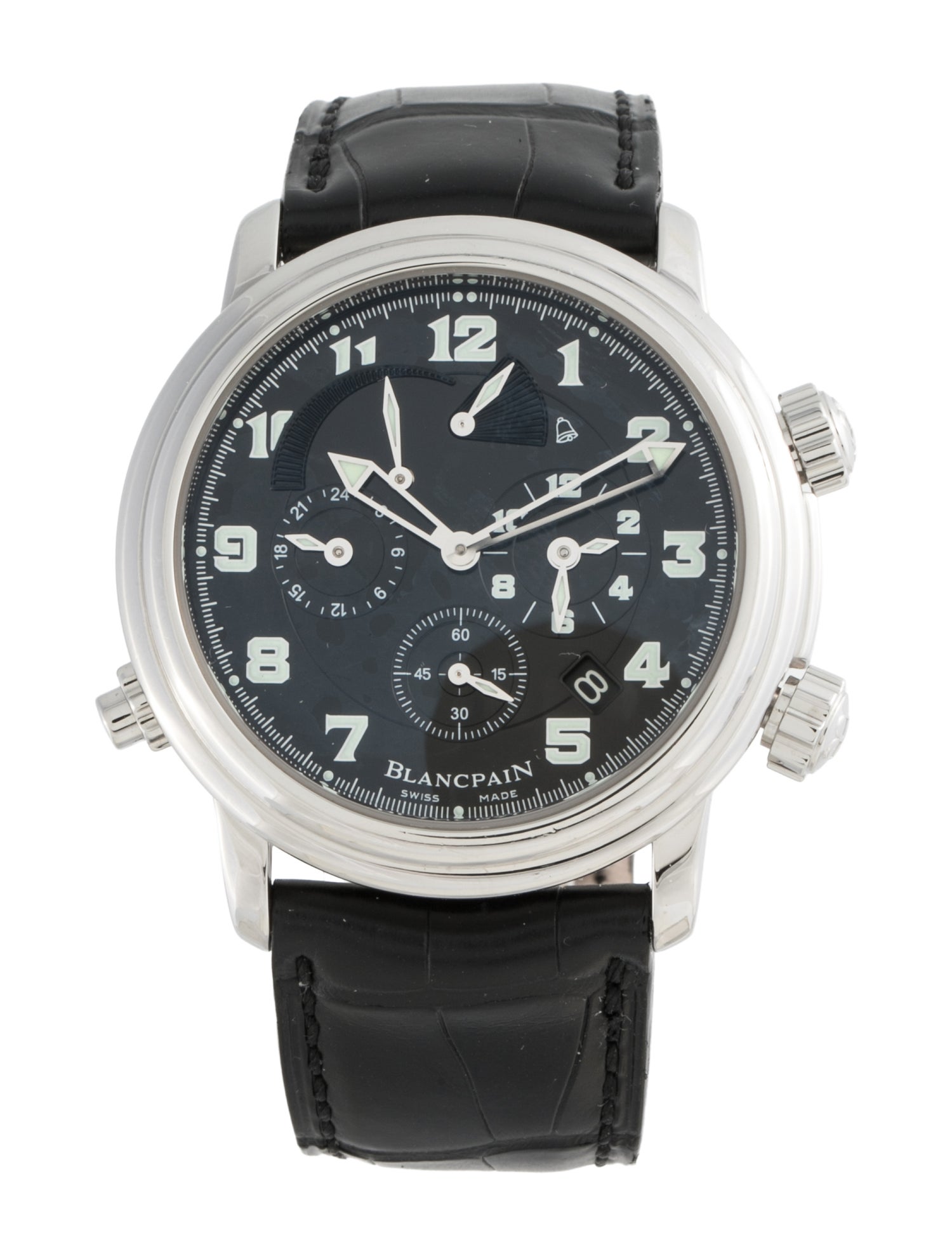 Blancpain Leman Reveil GMT Watch
