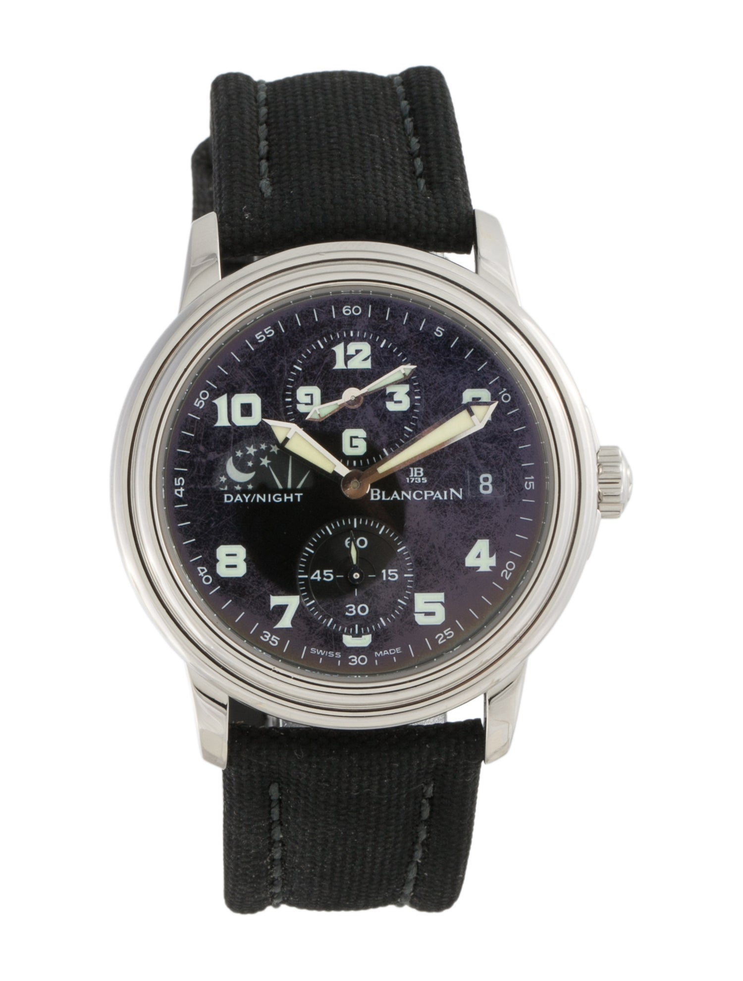 Blancpain Leman Double Time Zone Watch