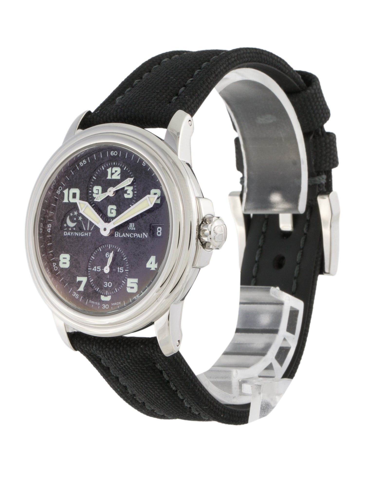 Blancpain Leman Double Time Zone Watch