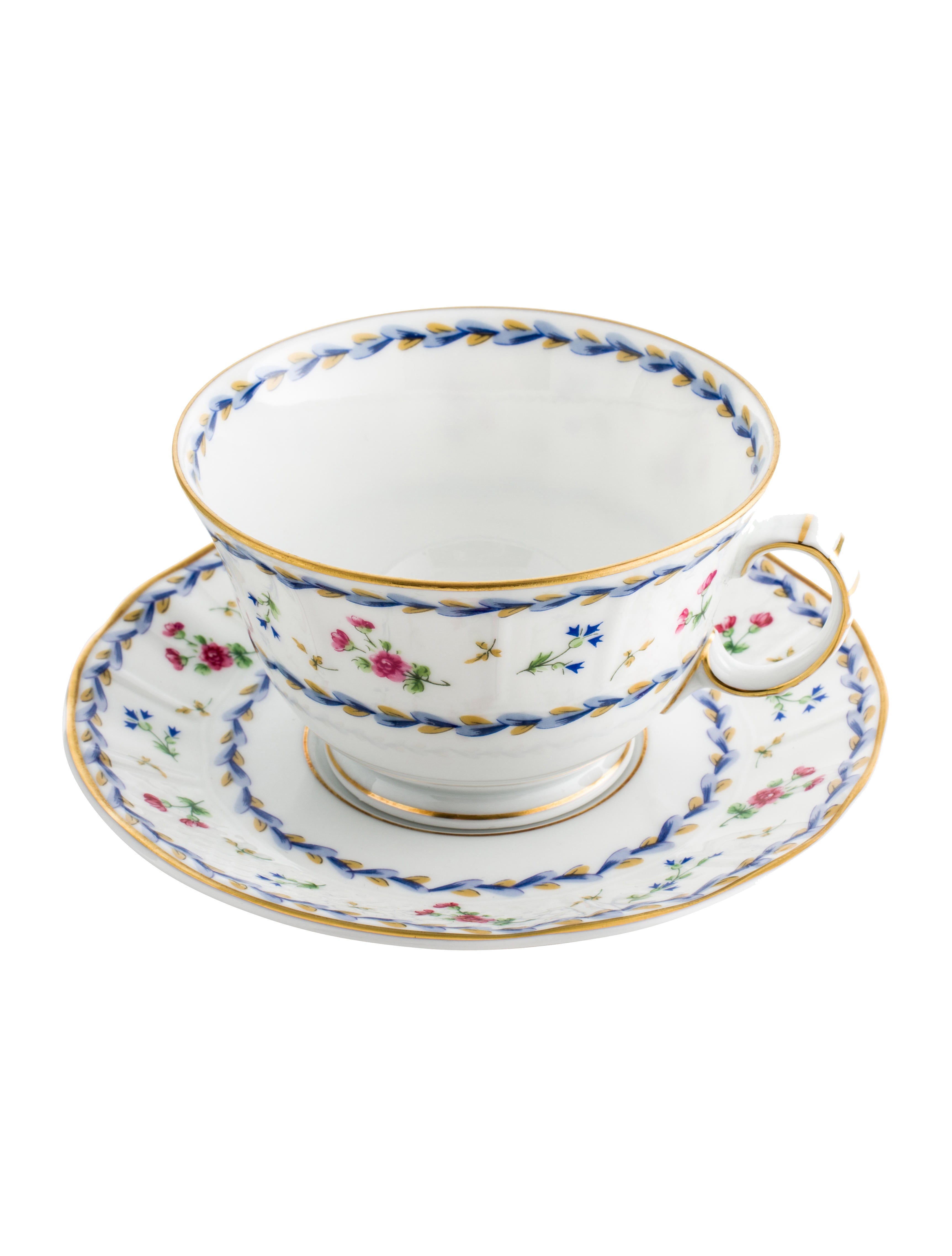 Bernardaud 30Piece Limoges Artois Bleu Dinner Service Tabletop And