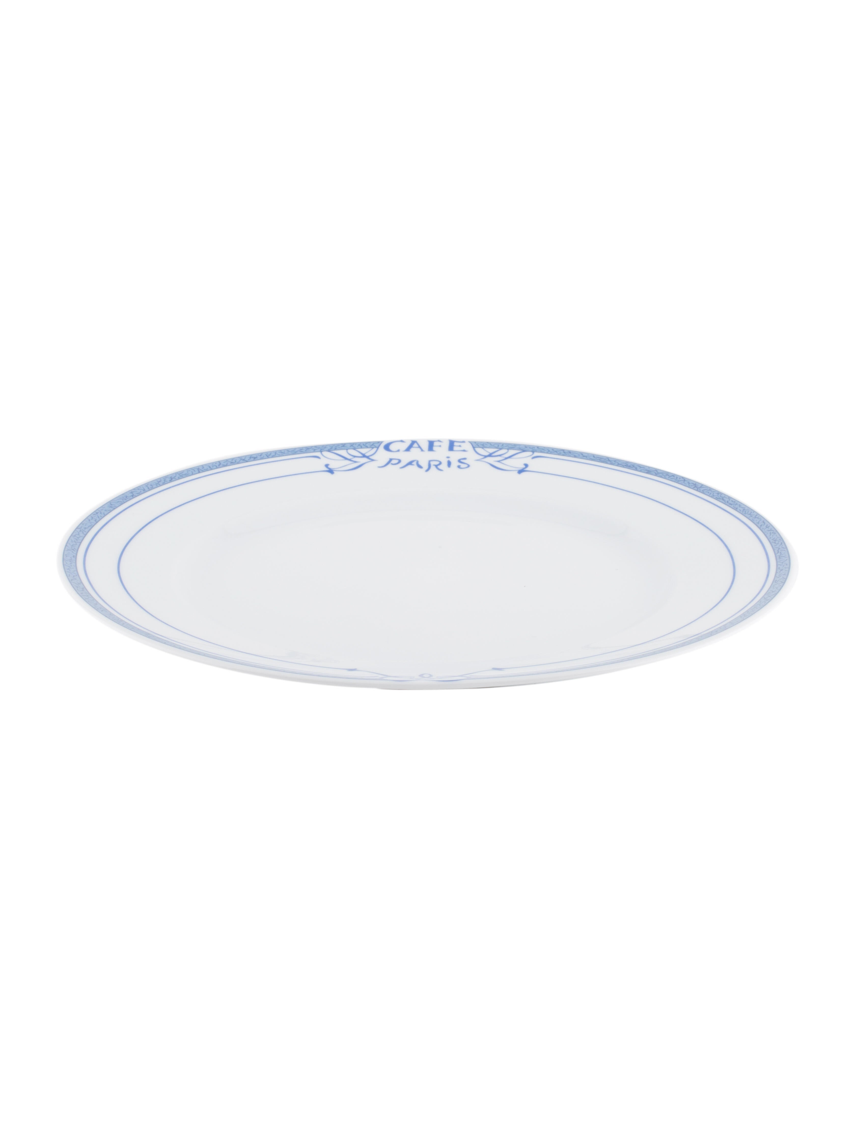 Bernardaud 10-Piece Cafe Paris Plate Set