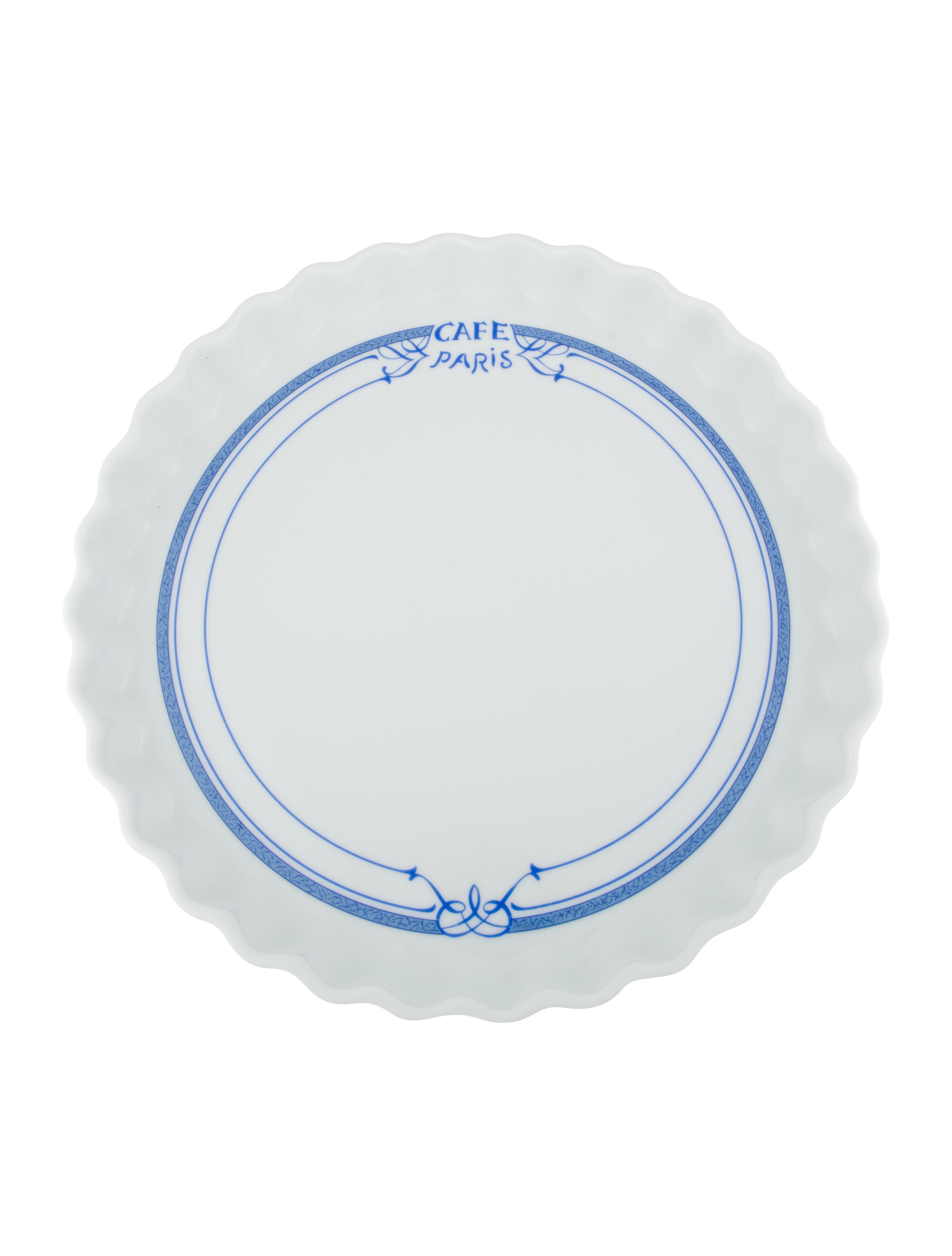 Bernardaud Café Paris Quiche Pan