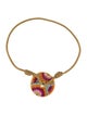 Bernardaud Enamel & Cord Charm Bracelet