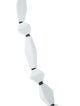 Bernardaud x Iris Apfel Ceramic Perles Blanc Sautoir Necklace