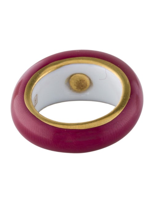 Bernardaud Porcelain Band Ring