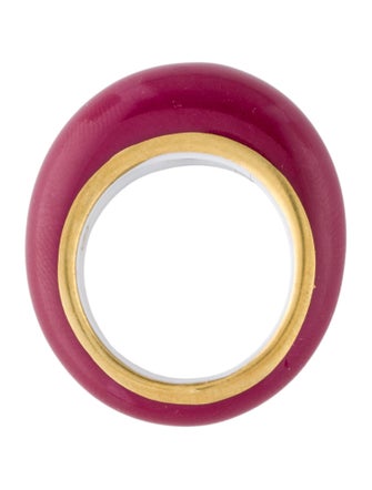 Bernardaud Porcelain Band Ring