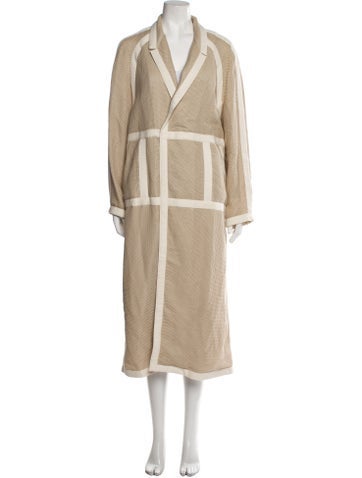 Billy Reid Coats Colorblock Pattern Coat S