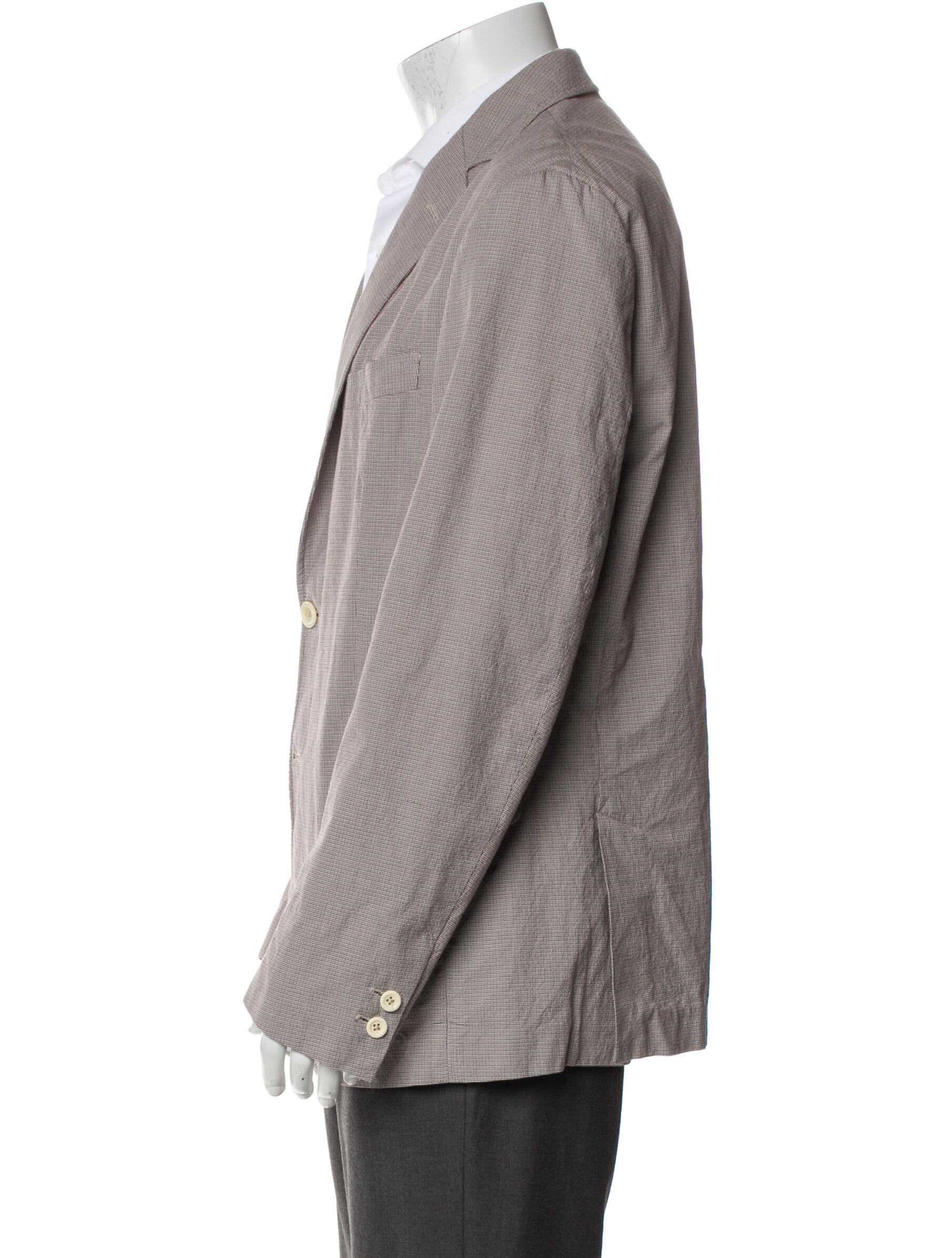 Billy Reid Plaid Print Suit