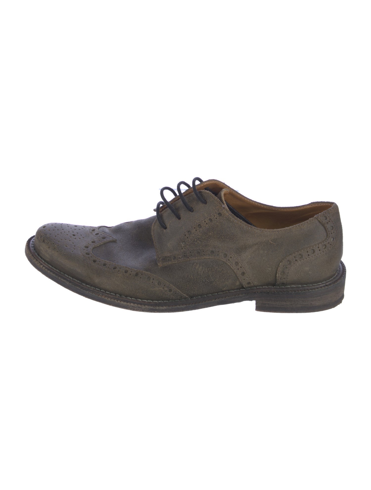 Billy Reid Leather Lasercut Accents Brogues