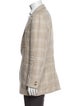Billy Reid Plaid Print Blazer