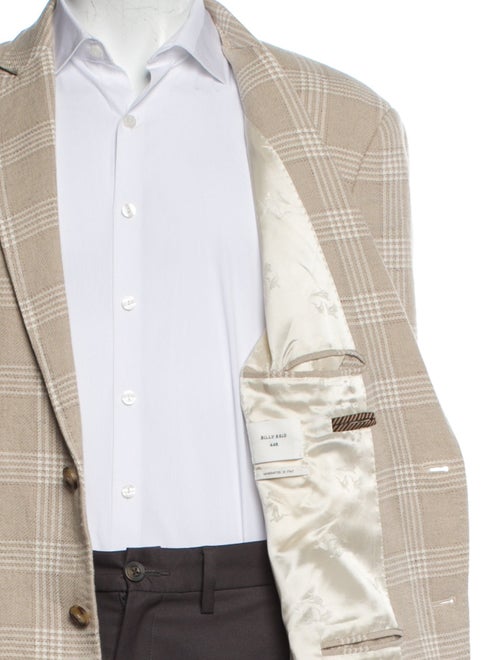 Billy Reid Plaid Print Blazer