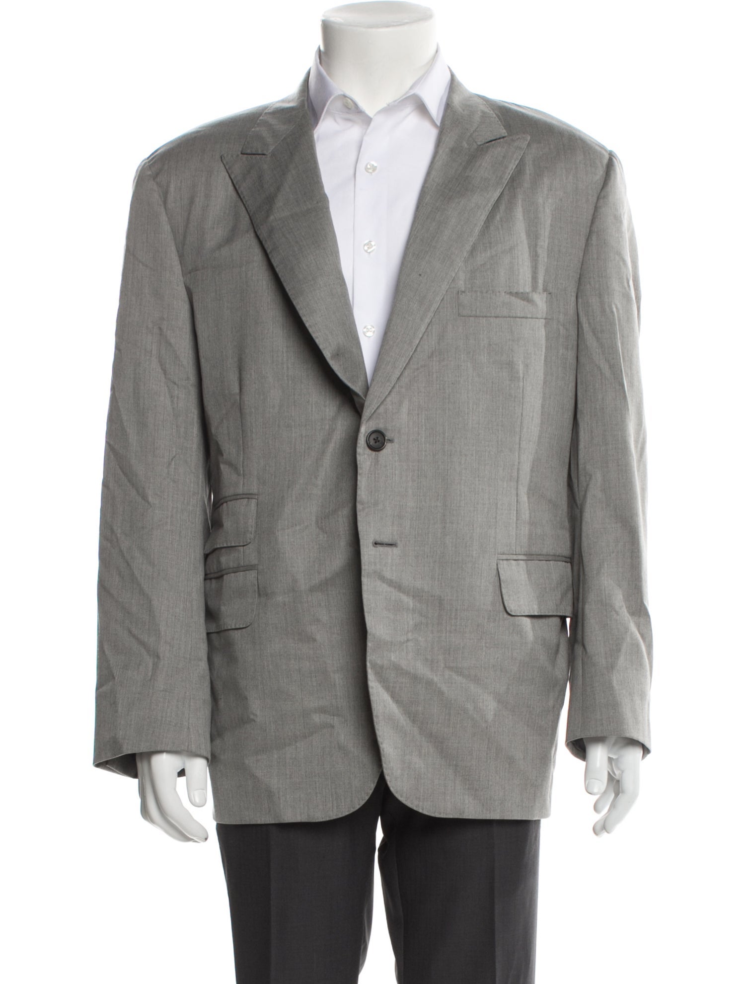 Billy Reid Pleated Accents Blazer
