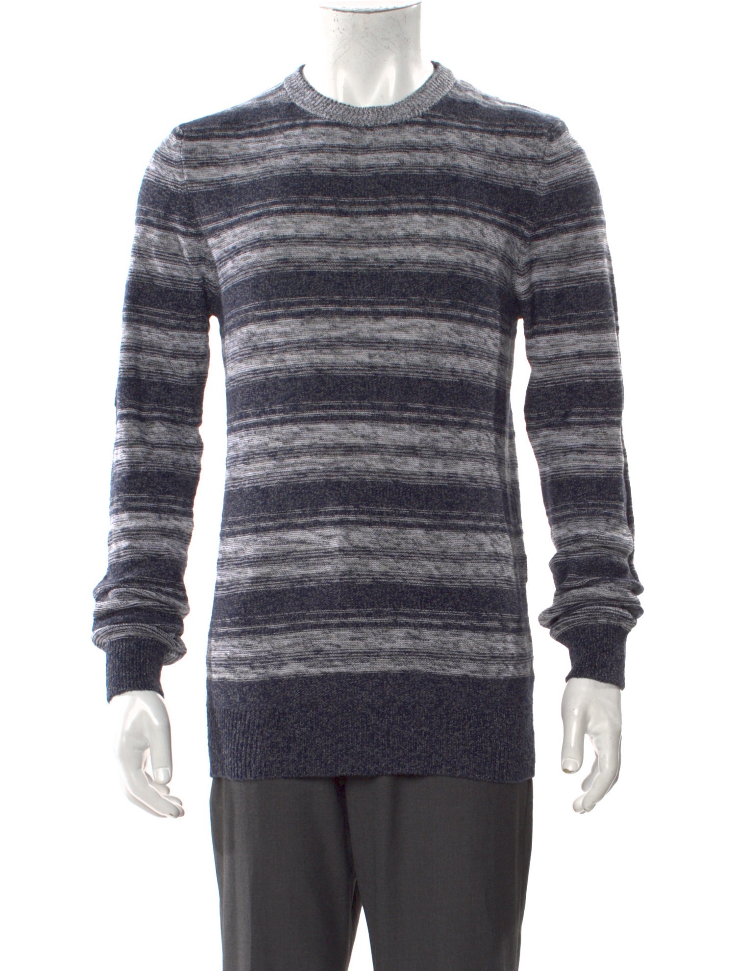 Billy Reid Striped Crew Neck Pullover w/ Tags