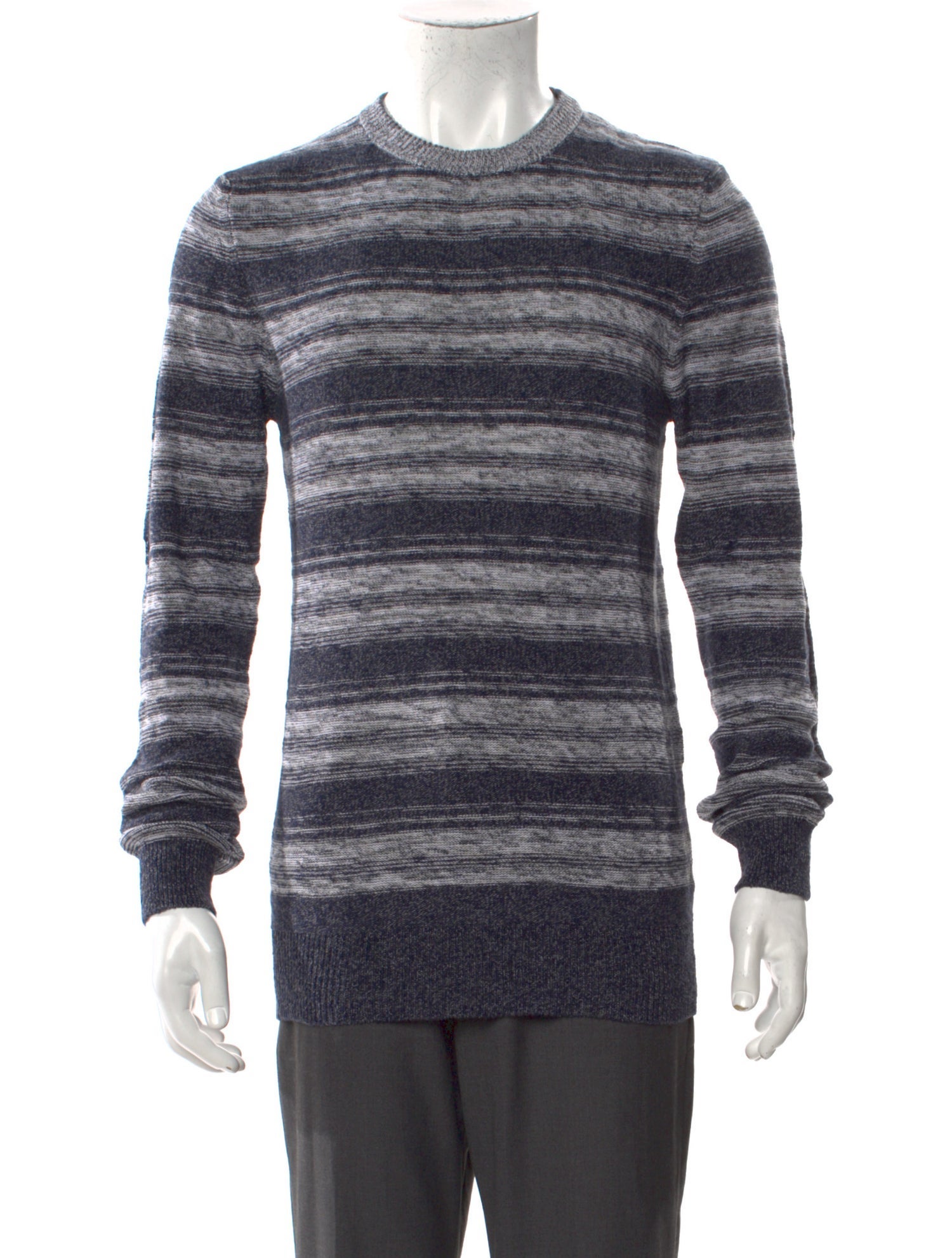 Billy Reid Striped Crew Neck Pullover w/ Tags