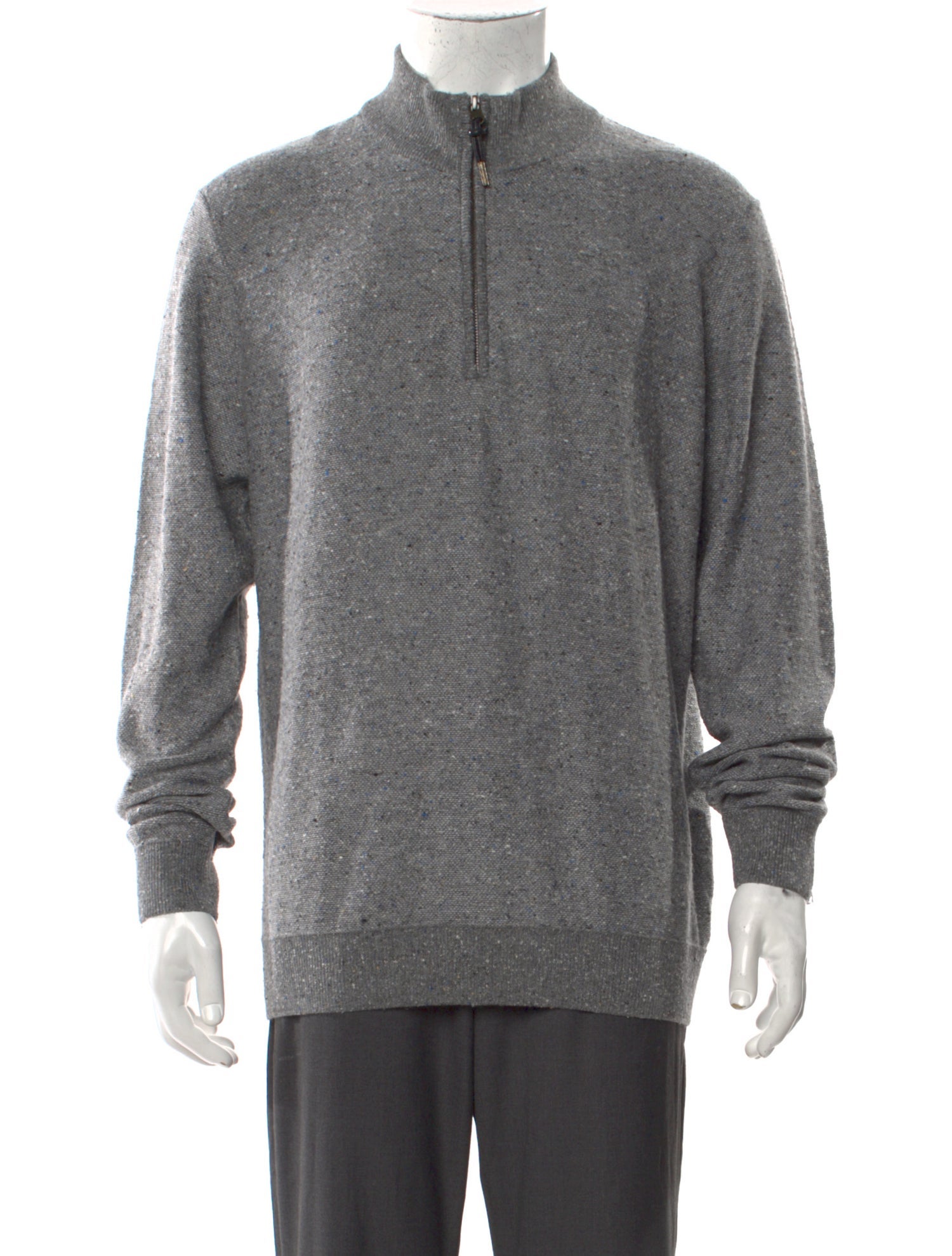 Billy Reid Mock Neck Long Sleeve Polo Sweater w/ Tags