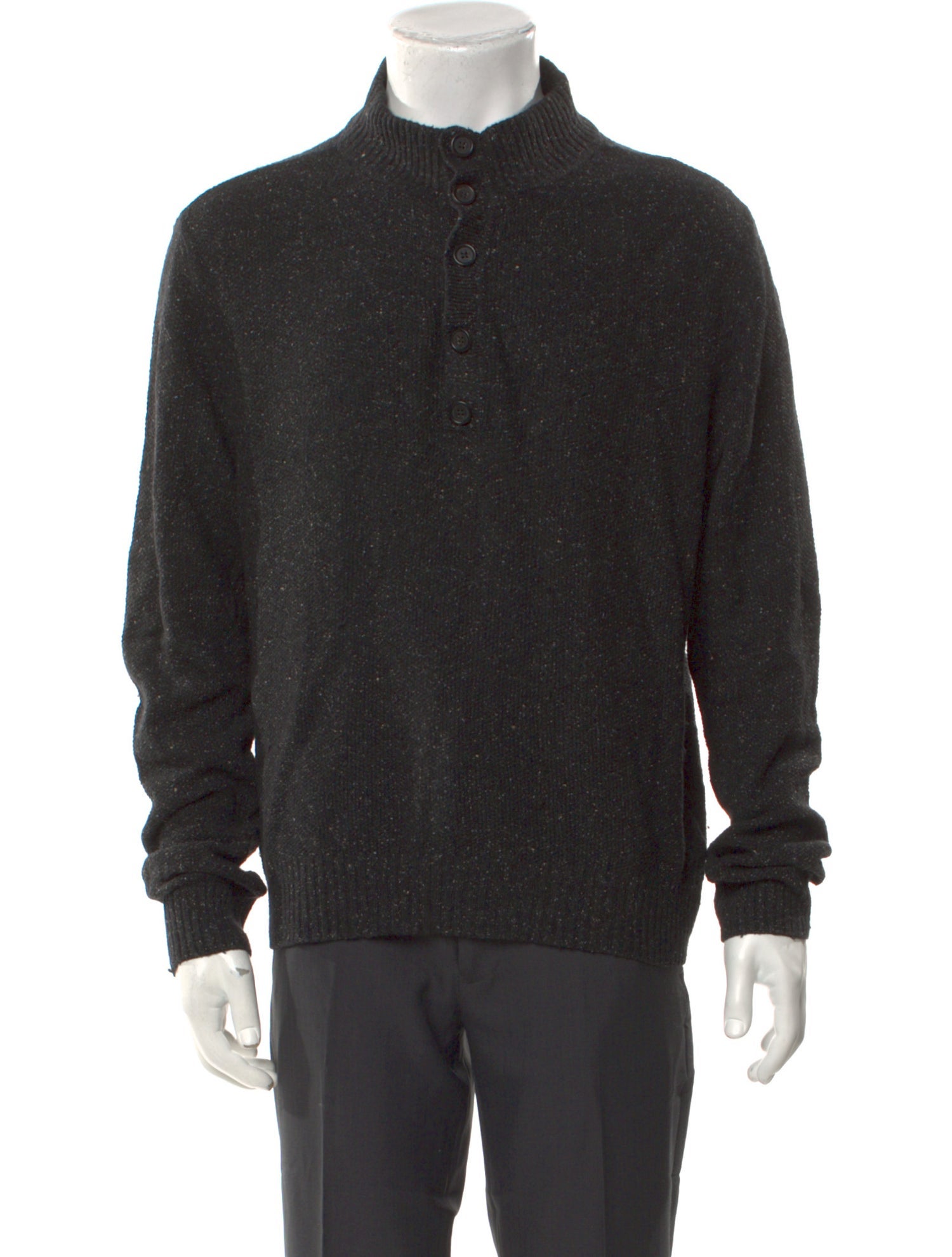Billy Reid Turtleneck Long Sleeve Cardigan