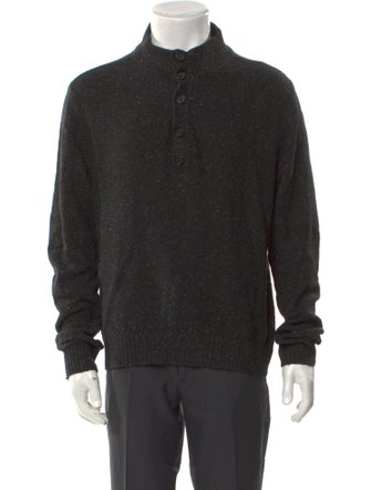 Billy Reid Turtleneck Long Sleeve Cardigan