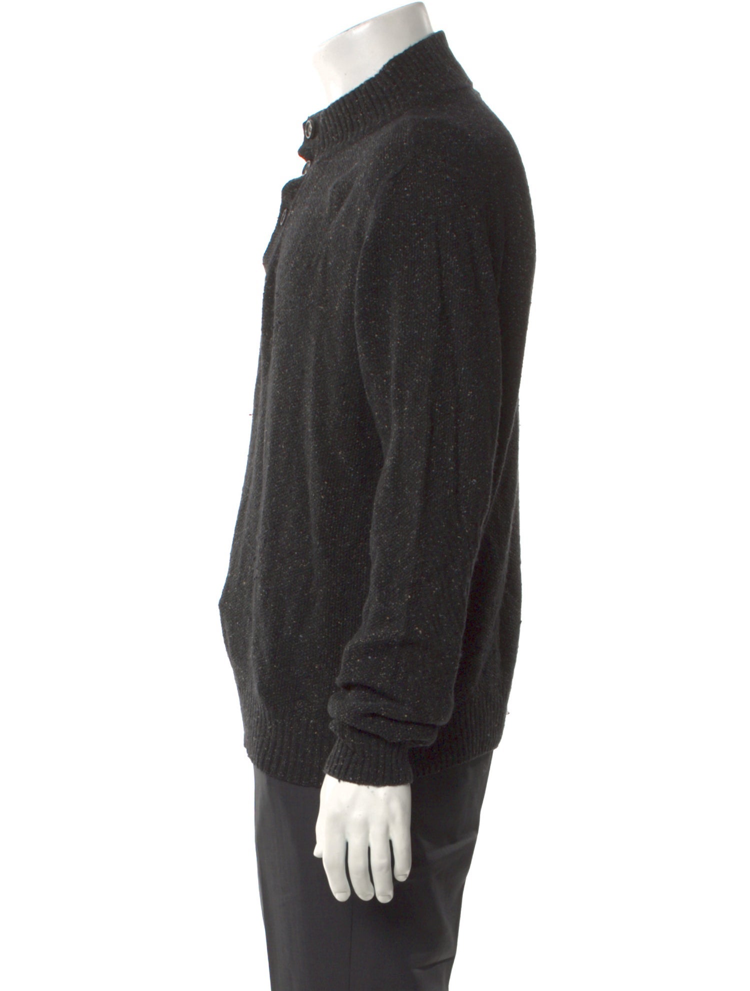 Billy Reid Turtleneck Long Sleeve Cardigan